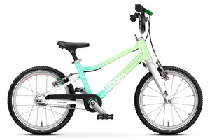 Woom GO 3 AUTOMAGIC spearmint crush 16 inch wheel ultralight children's bike.