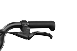 Woom GO 4 adjustable reach brake levers.