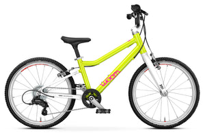 Woom GO 4 neon lime 20-inch wheel 7-speed ultralight children's bike