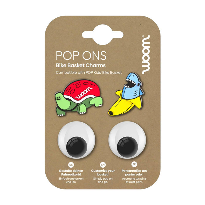 Woom POP ONS bike basket charms