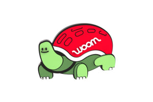 Woom Turtle charm for the POP kids' bike basket.