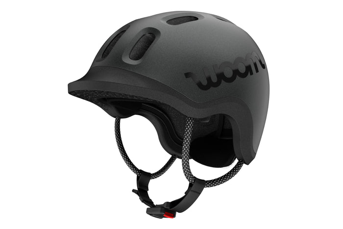 Woom READY kids helmet charcoal metallic