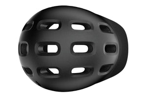 Woom READY charcoal metallic kids' helmet.