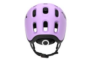 Woom READY lilac kids' helmet.