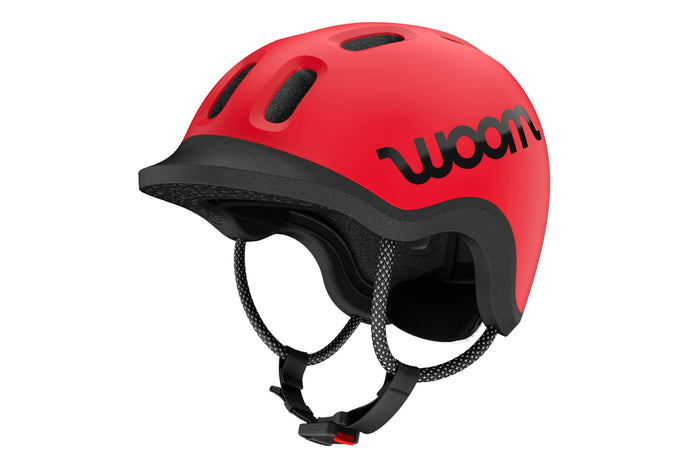 Woom READY kids helmet red