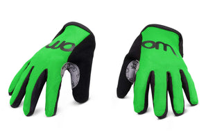 Woom TENS green kids gloves.