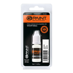 G-Paint Woom Bikes white touch-up paint.