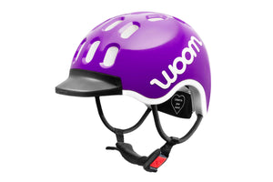 Woom purple haze kids helmet.