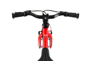 Yomo 14 red 14-inch wheel lightweight hybrid mountain bike.