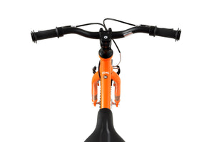 Yomo 16 orange 16-inch wheel lightweight hybrid mountain bike.