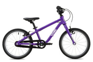 Yomo 16 purple 16-inch wheel lightweight hybrid mountain bike.