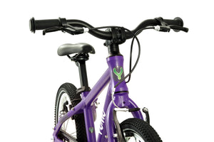 Yomo 16 purple 16-inch wheel lightweight hybrid mountain bike.