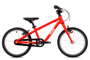 Yomo 16 red 16-inch wheel lightweight hybrid mountain bike.