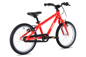 Yomo 16 red 16-inch wheel lightweight hybrid mountain bike.