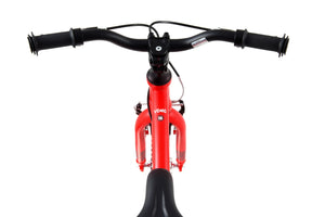 Yomo 16 red 16-inch wheel lightweight hybrid mountain bike.