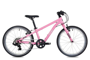 Yomo 20 pearlescent pink 20-inch wheel 7-speed lightweight hybrid mountain bike