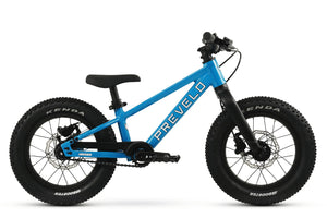 Prevelo Zulu One blue 14 inch wheel lightweight children's mountain bike with BALANCE-TEC™