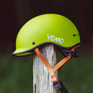 🎁 YOMO kids helmet matt green (100% off)