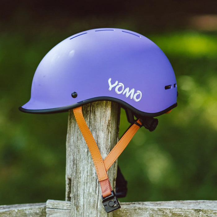 🎁 YOMO kids helmet matt purple (100% off)