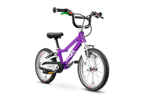 Woom 2 purple haze 14 inch wheel ultralight children's bike.