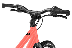 Woom EXPLORE 4 individually adjustable Vario handlebar stem.