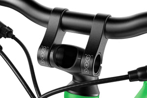 Woom EXPLORE 5 adjustable Vario handlebar stem with ABC markings for a perfect fit.