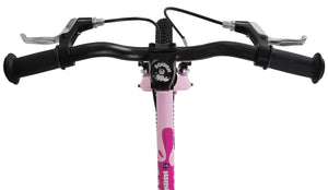 Squish 14 inch wheel pink girls lightweight hybrid mountain bike.