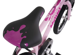 Squish 14 inch wheel pink girls lightweight hybrid mountain bike.