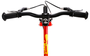 Squish 16 inch wheel red boys lightweight hybrid mountain bike.