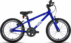 Frog 44 electric blue 16 inch wheel lightweight hybrid mountain bike.