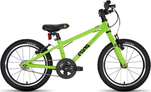 Frog 44 green 16 inch wheel lightweight hybrid mountain bike.