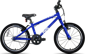 Frog 47 electric blue 18 inch wheel lightweight hybrid mountain bike.