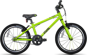 Frog 47 green 18 inch wheel lightweight hybrid mountain bike.