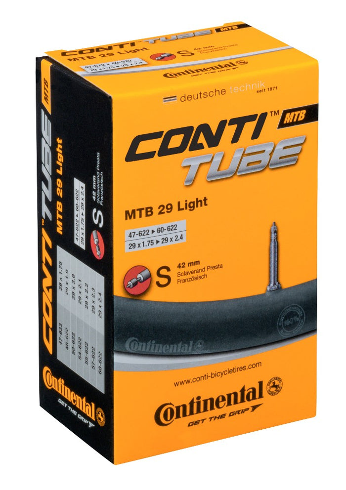 Continental MTB 29 Light Presta 42mm valve inner tube
