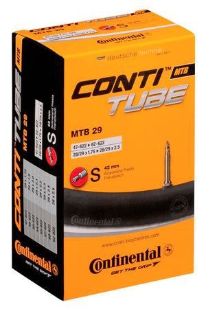 Continental MTB 29 Presta 42mm valve inner tube.