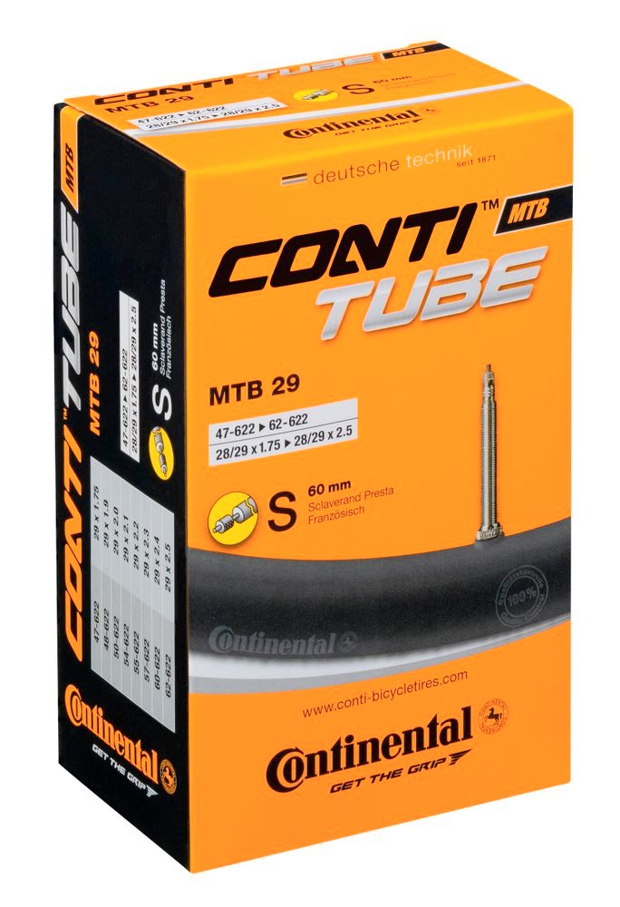 Continental MTB 29 Presta 60mm valve inner tube