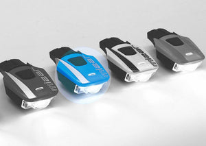 Moon Mizar rechargeable USB front light blue option.
