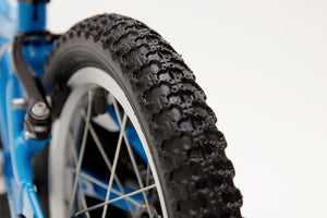 Ridgeback MX14 14 inch wheel blue boys mountain bike.
