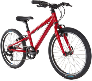 Ridgeback Dimension 20 inch wheel deep red 7 speed lightweight mountain bike.