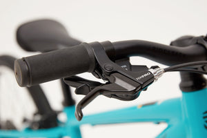 Ridgeback Dimension 20 inch wheel teal 7 speed lightweight hybrid mountain bike.