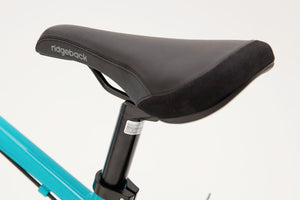 Ridgeback Dimension 20 inch wheel teal 7 speed lightweight hybrid mountain bike.