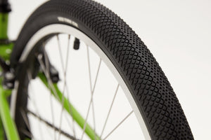 Ridgeback Dimension 24 inch wheel green 7 speed lightweight hybrid mountain bike.