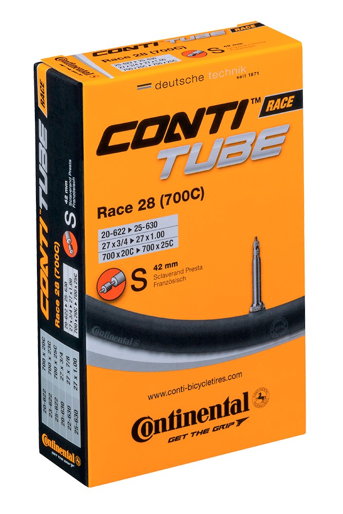 Continental Race 28 (700c) Presta 42mm valve inner tube
