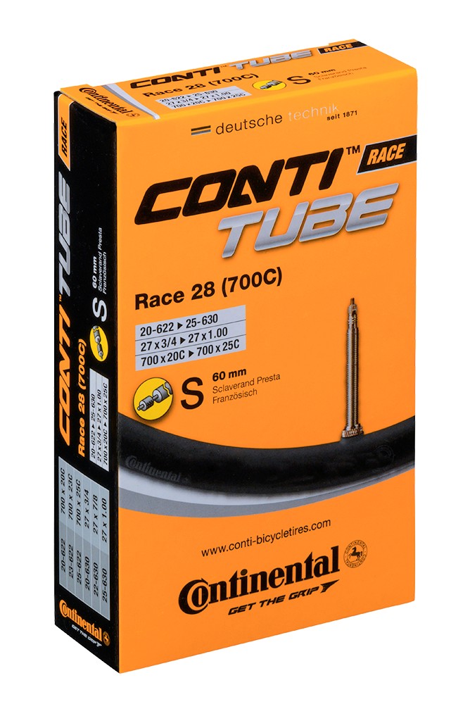 Continental Race 28 (700c) Presta 60mm valve inner tube