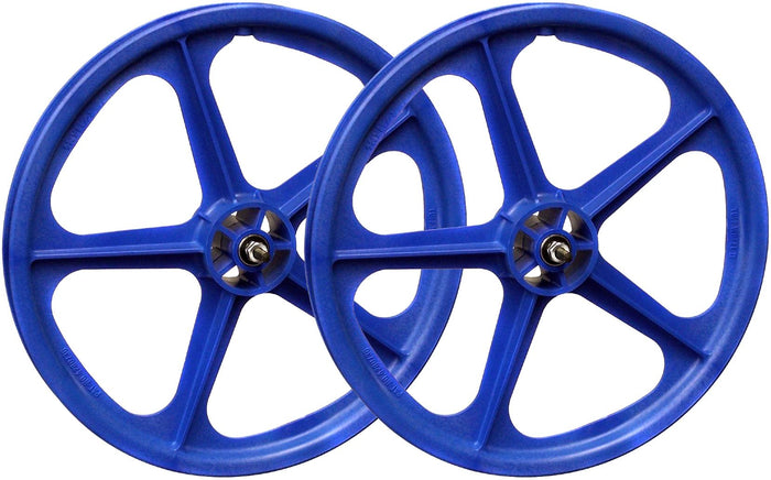 Skyway 20" Tuff II BMX Mag wheels blue