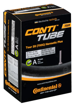 Continental Tour 28 Hermetic Plus 700c Schrader valve inner tube.