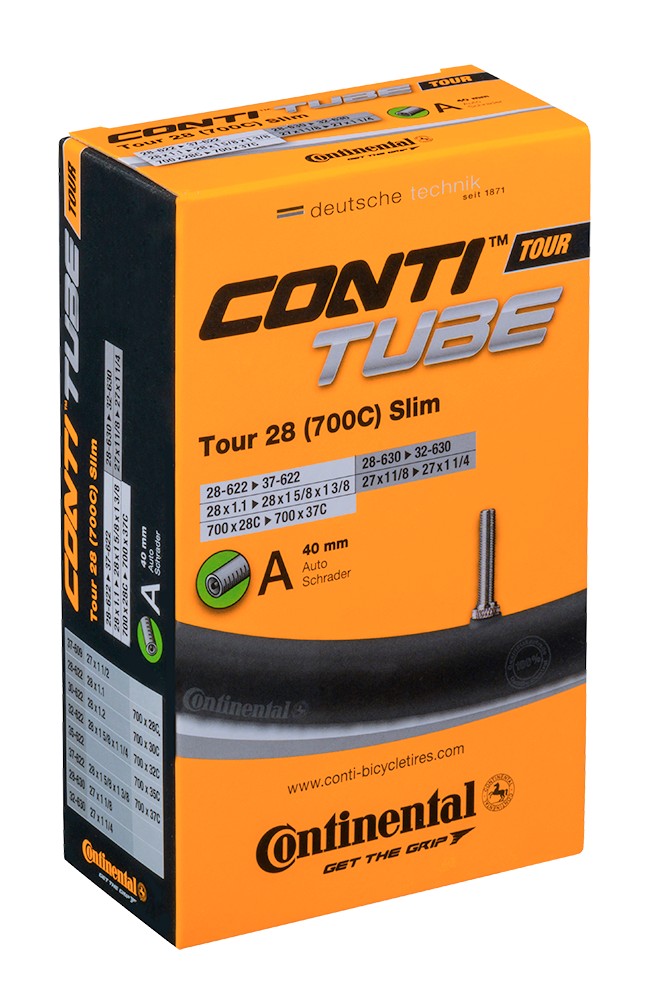 Continental Tour 28 Slim (700c) Schrader valve inner tube