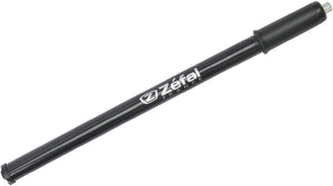 Zéfal 800 black technopolymer resin frame pump with Schrader valve connector.